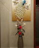 榮弘發(fā)客廳干花裝飾陶瓷干樹(shù)枝高枝落地插花葉脈花玄關(guān)家居花瓶擺件花束 滿天星孔雀毛紅卡荷花含瓶 干樹(shù)枝 曬單實(shí)拍圖