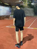 Reebok銳步官方男女NANO X3室內(nèi)健身輕盈透氣運動綜合訓(xùn)練鞋 HR1423 黑武士 44.5 曬單實拍圖