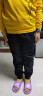夢(mèng)想邦尼男童褲子春秋裝寬松運動(dòng)褲中大童男孩外穿長(cháng)褲兒童休閑彈力衛褲潮 1509款-黑色【春秋單褲】 160 曬單實(shí)拍圖