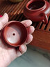 一砂一礫 宜興名家紫砂壺全手工壺茶壺功夫茶茶具 家藏大紅袍 150cc 仿古壺 曬單實(shí)拍圖