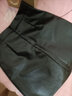 奈加圖2021新款春季大碼皮裙半身裙a字裙網(wǎng)紅氣質(zhì)高腰防走光小皮裙短裙 黑色(帶安全) S 曬單實(shí)拍圖