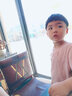 純一良品（CUNYI）童裝兒童短袖T恤男童夏裝中大童打底衫女童t恤男孩純色上衣 白色 130 cm 曬單實(shí)拍圖