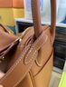 Hxxxxs平紋包包女包高級簡(jiǎn)單大氣頭層牛皮單肩斜挎包手提包禮物-26 35-駝色 曬單實(shí)拍圖