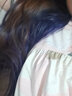 蒙倩（Meng Qian）2024流行掛耳染發(fā)劑挑染彩色染發(fā)膏漸變色漂粉綠色粉紫色藍色 藍色(1染+1漂+工具) 曬單實拍圖