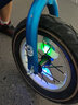 鳳恩（fengen）自行車(chē)風(fēng)火輪燈單車(chē)配件輻條燈夜騎行裝備山地車(chē)柳葉鋼絲燈警示燈 風(fēng)火輪紅色 曬單實(shí)拍圖