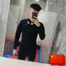英發(fā)（YINGFA）專(zhuān)業(yè)競技五分泳褲男子仿鯊魚(yú)皮紋速干世界泳聯(lián)認證比賽訓練游泳褲 黑(鯊魚(yú)皮紋)【世界泳聯(lián)認證】 L (腰圍74-79cm/29-31碼) 曬單實(shí)拍圖
