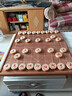 御圣中國象棋實(shí)木向香榧木象棋套裝高檔象棋送禮收藏象棋禮物家用大號 6分香榧木象棋-天然榧香折疊裝 曬單實(shí)拍圖