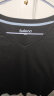 班尼路（Baleno）短袖t恤男纯色体恤情侣款上衣青年基础百搭打底衫休闲透气新疆棉 37B浅蓝 XL 实拍图