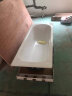 科勒（KOHLER） 浴缸索尚嵌入式铸铁浴缸小户型家用成人浴缸 泡澡浴缸（1.7x0.7米 无扶手） 实拍图
