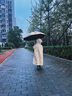彌鹿（MiDeer）兒童雨衣防風(fēng)寶寶雨披學(xué)生用可背書(shū)包幼兒園女孩男孩生日禮物 麥黃色：M碼 曬單實(shí)拍圖