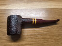 沙芬（SAVINELLI）意大利進(jìn)口奧古斯都煙斗男士30年野生石楠木煙斗煙具配件套裝 【310斗型  錘子斗 大號桌斗】 曬單實(shí)拍圖