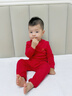 MQDMINI童裝兒童秋衣秋褲紅色男女童保暖內衣套裝寶寶睡衣?馬上來(lái)財 曬單實(shí)拍圖
