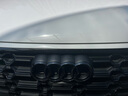道標(biāo)適用奧迪黑色車標(biāo)改裝尾標(biāo)A3LA4LA5A6LQ3Q5LQ7專用后字標(biāo)志排量標(biāo) 四環(huán)中網(wǎng) 黑/免拆 曬單實拍圖