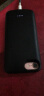 墨一 苹果背夹电池充电宝超薄无线手机壳移动电源 苹果6/6S/7/8（3200mAh）炫酷黑 实拍图