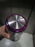 希諾（heenoor）保溫杯真空茶杯男女士商務(wù)辦公口杯便攜旅行杯子迷你小創(chuàng  )意水杯 【醬紫色】320毫升 曬單實(shí)拍圖