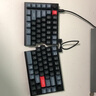 keychron渴創(chuàng  ) Q11 機械鍵盤(pán) 分體鍵盤(pán) 客制化鍵盤(pán) QMK/VIA開(kāi)源改建 支持Mac/Win系統 輕款便攜帶 鋁坨坨 Q11 RGB 熱插拔紅軸黑色旋鈕版特殊色 曬單實(shí)拍圖