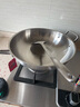順發(fā)28CM-32CM  熱的衡三層鋼炒鍋304不銹鋼燃氣爐電磁爐通用 32CM 雙柄標準配套 曬單實拍圖