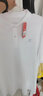 特步（XTEP）運(yùn)動(dòng)套裝男秋季新款服飾休閑服兩件套冰感速干翻領(lǐng)短袖束腳褲子男 白色-(兩件套) 2XL/185 曬單實(shí)拍圖