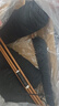 優(yōu)悅居自織圍巾毛線團(tuán)手工編織diy材料包送男友情人粗線圍脖圣誕節(jié)禮物 08黑色一條圍巾用量+皮標(biāo)+工具 曬單實(shí)拍圖