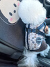 MOEPIE狗狗衣服秋冬款西高地博美雪納瑞比熊小狗冬季保暖胸背外套 寶藍色 S（推薦4-6斤狗狗） 曬單實(shí)拍圖