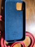 Apple/苹果 iPhone 13 专用 MagSafe 硅胶保护壳 iPhone保护套 手机壳-深邃蓝色 实拍图