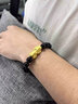 中國黃金（CHINA GOLD）黃金手鏈男足金貔貅手串男轉(zhuǎn)運(yùn)珠手飾七夕情人節(jié)禮物送男友老公 精工*【加厚】14mm黑瑪瑙【八方來財(cái)】約7.2g 曬單實(shí)拍圖