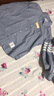 湯姆 布朗（THOM BROWNE）男士藍色棉質(zhì)4條紋長(cháng)袖襯衫 MWL272A 05245 480 曬單實(shí)拍圖