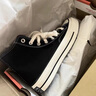 匡威（Converse）經(jīng)典款男女鞋三星標1970s休閑鞋情侶帆布鞋百搭黑高幫162050C 162050C 高幫黑色 現貨 38 曬單實(shí)拍圖