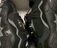 FILA 斐樂官方男鞋RAVAGEMENT 2掠奪者復(fù)古運(yùn)動鞋夏款輕便跑步鞋 黑/鍛鐵-BF 41 曬單實拍圖