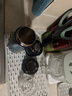 容山堂純鈦保溫杯茶水分離杯溫度顯示泡茶杯便攜泡茶杯禮物伴手禮 純鈦溫度顯示旋轉(zhuǎn)杯-冰晶藍色 曬單實拍圖