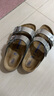 BIRKENSTOCK勃肯德國進(jìn)口女款復(fù)古時(shí)尚舒適軟木Mayari夾趾拖鞋 石灰色正常版71071 38 曬單實(shí)拍圖