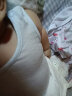 Kordear 婴儿衣服新生儿婴儿夏装衣服0一2岁初生宝宝背心三角包屁衣3-12个月新生儿爬服 浅蓝 66cm 实拍图