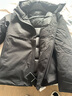利郎三防羽絨服男連帽冬季保暖戶(hù)外防風(fēng)男士外套 黑色 2XL180/96A  曬單實(shí)拍圖