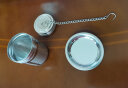 304不锈钢茶滤茶漏茶叶过滤网泡茶器茶壶调味球茶杯保温杯茶隔 小号+底盘 实拍图