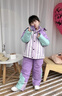 kocotreeKK樹(shù)兒童滑雪服套裝男女童分體滑雪衣褲防風(fēng)防水保暖戶外滑雪裝備 費(fèi)雪紫 160 曬單實(shí)拍圖
