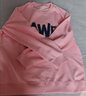 詩(shī)婭達衛衣女秋冬新款加絨加厚韓版女裝寬松圓領(lǐng)顯瘦百搭長(cháng)袖上衣女 粉色 2XL 建議150-170斤 曬單實(shí)拍圖