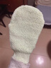 KRRAMEL搓澡巾學(xué)生宿舍純天然竹纖維搓澡巾去角質(zhì)沐浴手套女搓澡神器綠色 曬單實(shí)拍圖