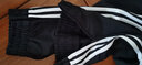 阿迪達(dá)斯 （adidas）男褲 25夏季新款時(shí)尚冰絲運(yùn)動(dòng)褲健身跑步長褲休閑褲快干透氣褲子 黑色/三條紋/口袋拉鏈/主推 L 175-180cm/150-160斤 曬單實(shí)拍圖