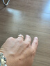 Lescreation莉薩3.5MM寬18K玫瑰金戒指女男戒K黃金彩金戒指光面情侶對戒指 17號 曬單實(shí)拍圖
