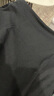 Calvin KleinJeans【七夕禮盒】夏季男女情侶ck純棉落肩袖寬松短袖T恤40HM229 BAE-經(jīng)典黑 M （推薦135-150斤） 曬單實拍圖