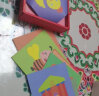 金值 288张儿童剪纸3-6岁彩色幼儿园小学生彩纸图案折纸diy安全手工套装制作入门材料卡纸趣味益智玩具书 实拍图