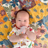 WINSLEO德國(guó)品牌小月齡牙膠嬰兒磨牙棒咬咬膠蘑菇安撫寶寶防吃手0-12個(gè)月 安撫升級(jí)款橙色（推薦2個(gè)月以上 曬單實(shí)拍圖