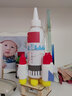 兒童航天模型手工diy航空衛星小制作材料空間站火箭科學(xué)愛(ài)國玩具 神州火箭材料包 曬單實(shí)拍圖