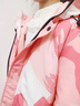 迪士尼寶寶女童羽絨服冬款中大童2024洋氣新款沖鋒衣派克服男女寶寶連帽棉襖 粉色服 100 曬單實拍圖
