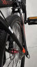 喜德盛（xds）山地自行车逐日600 X6铝合金车架禧玛诺27速 油碟刹锁死前叉培林 禧玛诺版黑红色15.5寸 实拍图