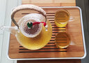 叁坤 加厚玻璃茶壺耐熱煮茶器養(yǎng)生壺泡茶燒水提梁壺普洱花茶壺過(guò)濾家用保溫煮茶電陶爐功夫茶具 綠珠壺+黑色茶爐 曬單實(shí)拍圖