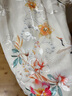 Classic Teddy女童連衣裙兒童漢服中大童裝國風(fēng)新中式旗袍淑女公主裙 白色 120  曬單實(shí)拍圖