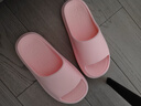 樸西游記涼拖鞋女情侶室內外居家休閑簡(jiǎn)約浴室地板拖鞋男 翻糖粉 35-36 曬單實(shí)拍圖