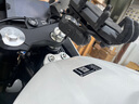 五匹電動(dòng)摩托車(chē)手機支架導航支架減震防抖甲殼無(wú)線(xiàn)充電15W快充電摩踏板導航支架外賣(mài)手機支架 黑甲/膨脹【三星中間位置】減震防抖 曬單實(shí)拍圖