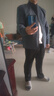 SHANSHAN杉杉三防夾克外套男商務(wù)休閑立領(lǐng)夾克春秋男衣服防風(fēng)牛奶絲上衣 曬單實(shí)拍圖